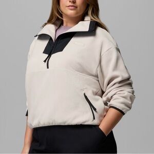 Columbia Beige Fleece Jacket